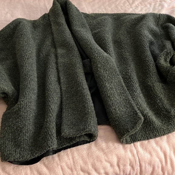 DORIN FRANKFURT oversized boxy open tab front jacket Size M - Picture 9 of 10